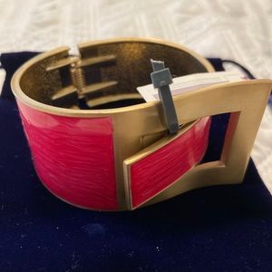 NWT Coral toned cuff bracelet